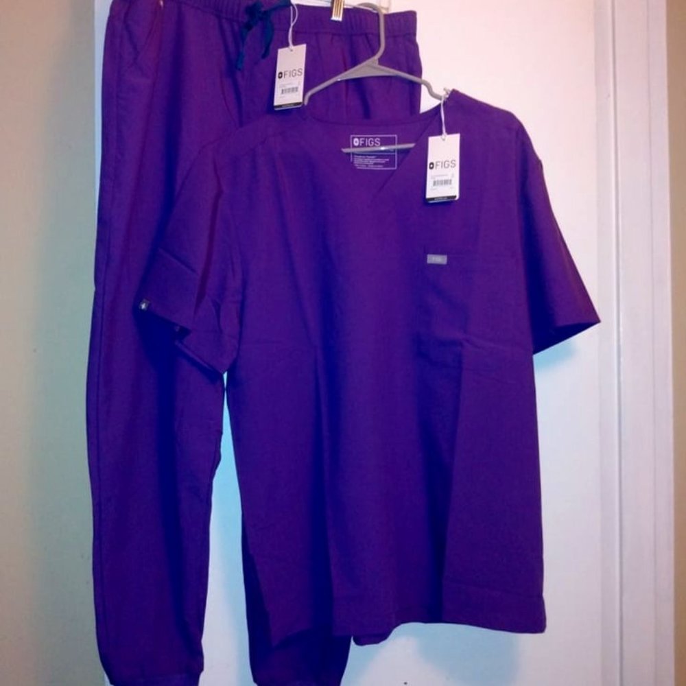 NWT FIGS XL ultraviolet leon